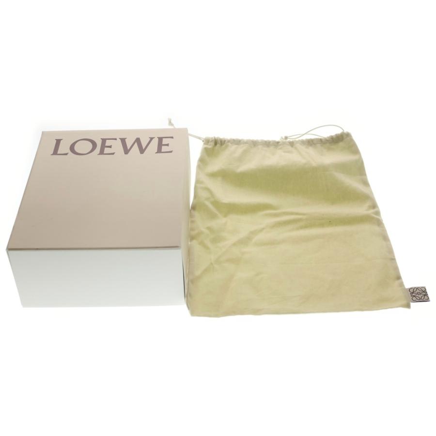 LOEWE ロエベ ゲート デュアル バッグ スモール レザー ショルダーバッグ ゴールド金具 ブラック A650T20X40の画像