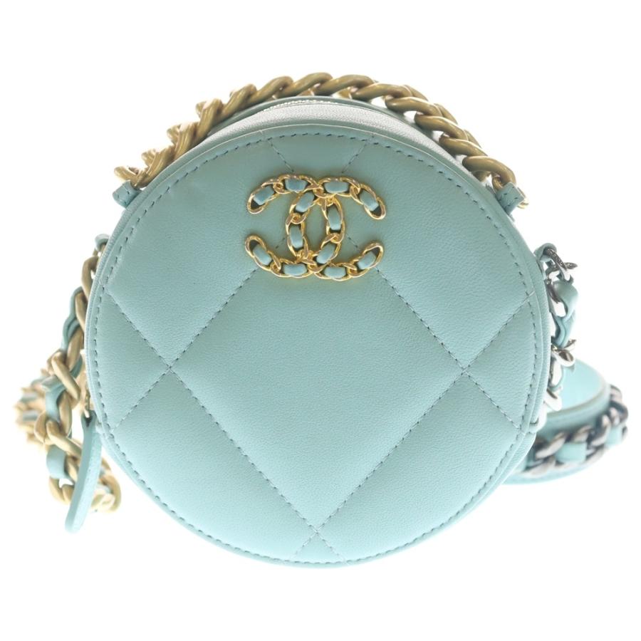 CHANEL（シャネル） シャネル19 ラウンド ショルダーバッグ ミニバッグ