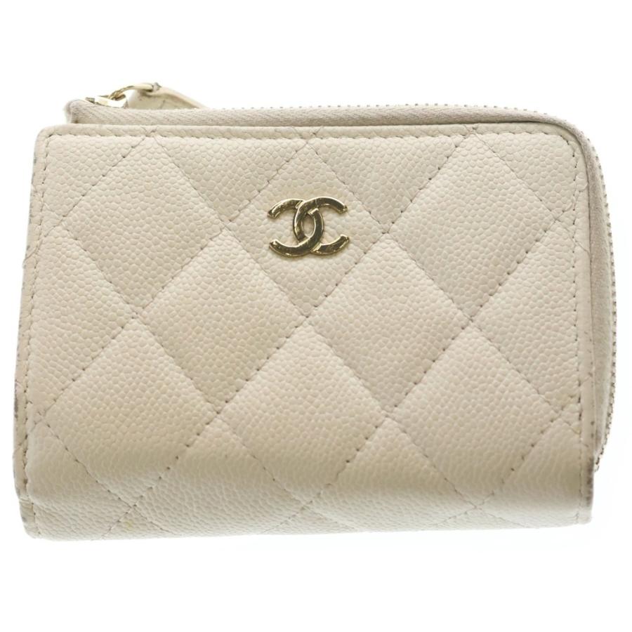 CHANEL（シャネル） ラウンドファスナー ミニ財布 ウォレット コイン 