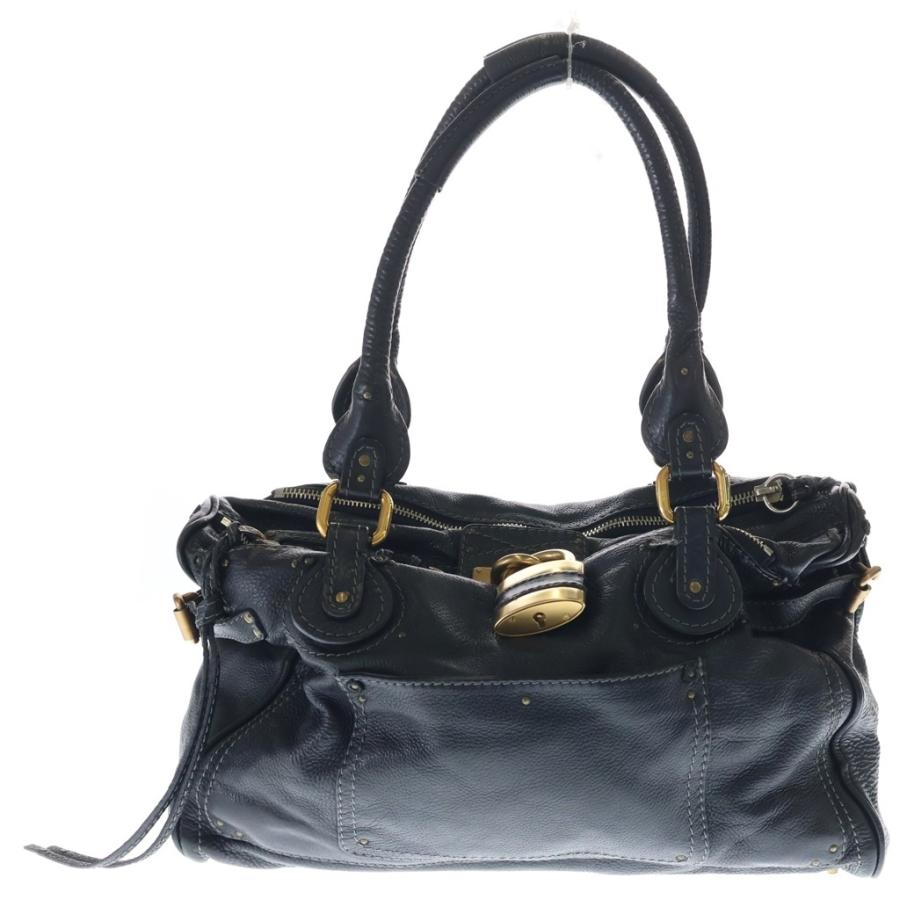 Chloe（クロエ） パディントン ハンドバッグ ボストンバッグ ブラック 