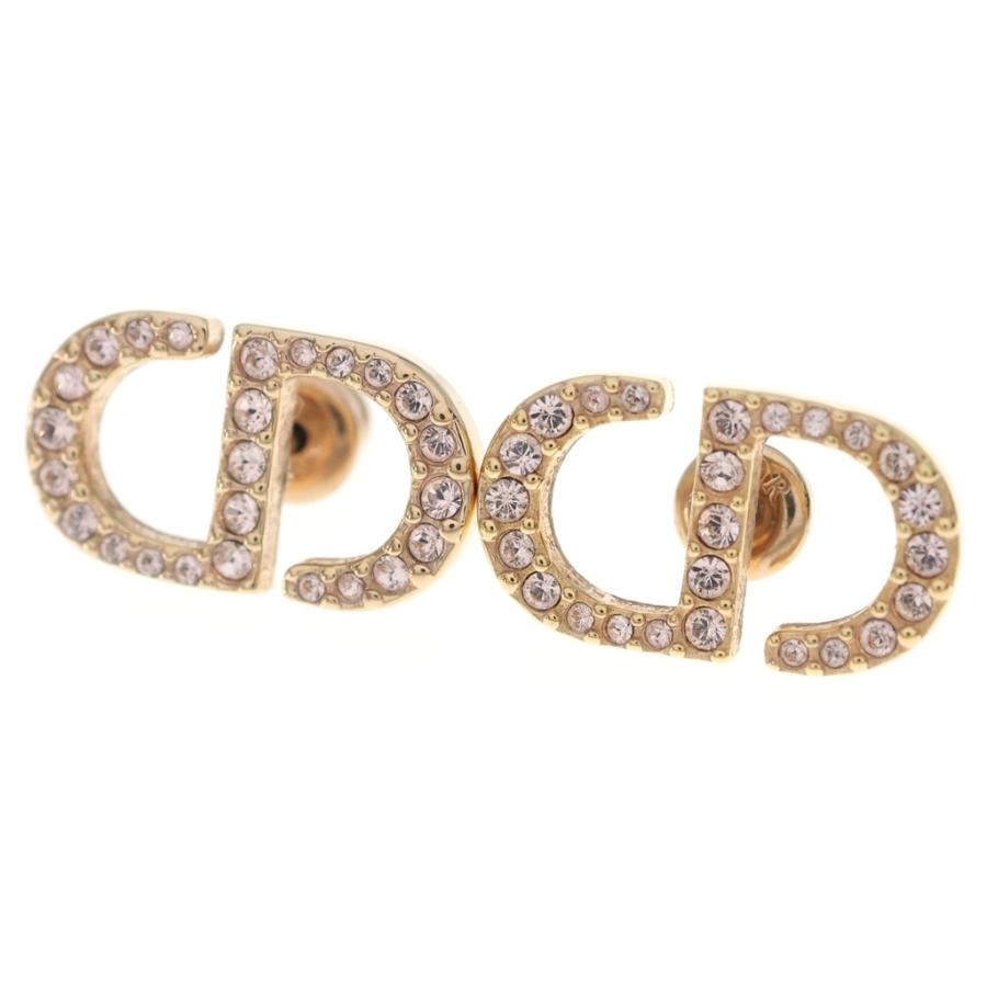 DIOR ディオール PETIT CD スタッドピアス GP ピンクゴールド : BRING