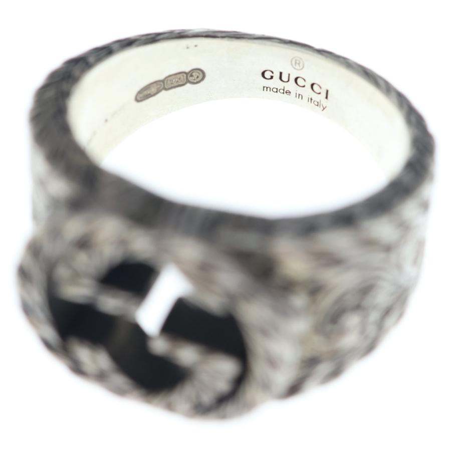 GUCCI（グッチ） インターロッキングG リング 指輪 シルバー 455302