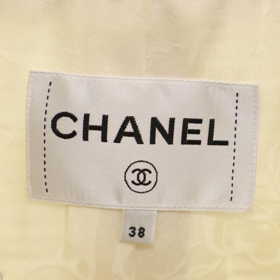 CHANEL（シャネル） ココマークボタン ツイードノーカラージャケット