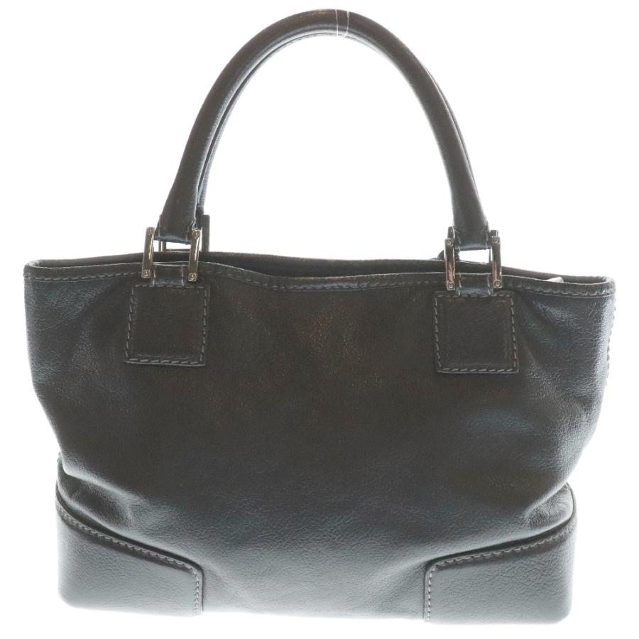 LOEWE（ロエベ） アナグラム レザーハンドバッグ ブラック : BRING