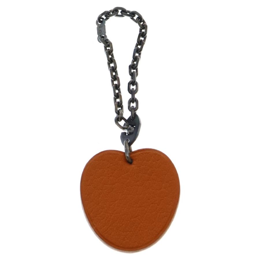 HERMES エルメス オレンジ キーリング キーケース HERMES キーケース