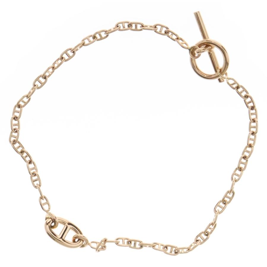 HERMES（エルメス） ニューファランドール ブレスレット Au750 K18 PG