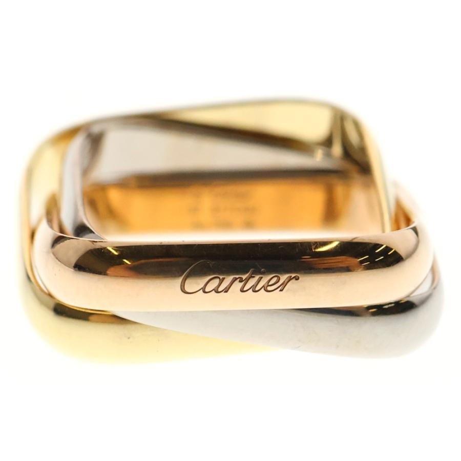 Cartier（カルティエ） トリニティ クッション リング Au750YG/PG/WG