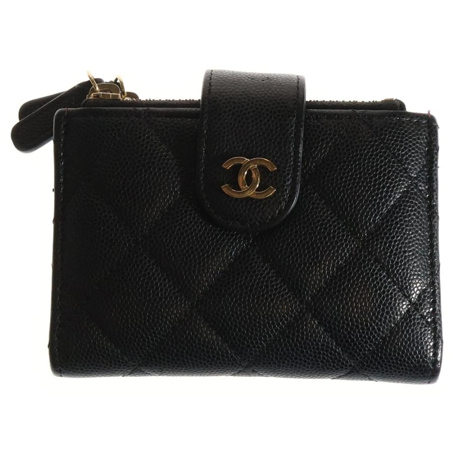 CHANEL シャネル クラシック マトラッセ ココマーク キャビアスキン  