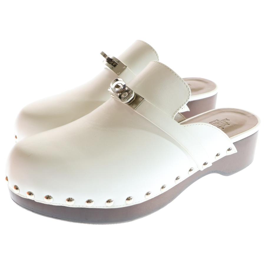 HERMES（エルメス） カルロッタ ケリー レザー サボ サンダル