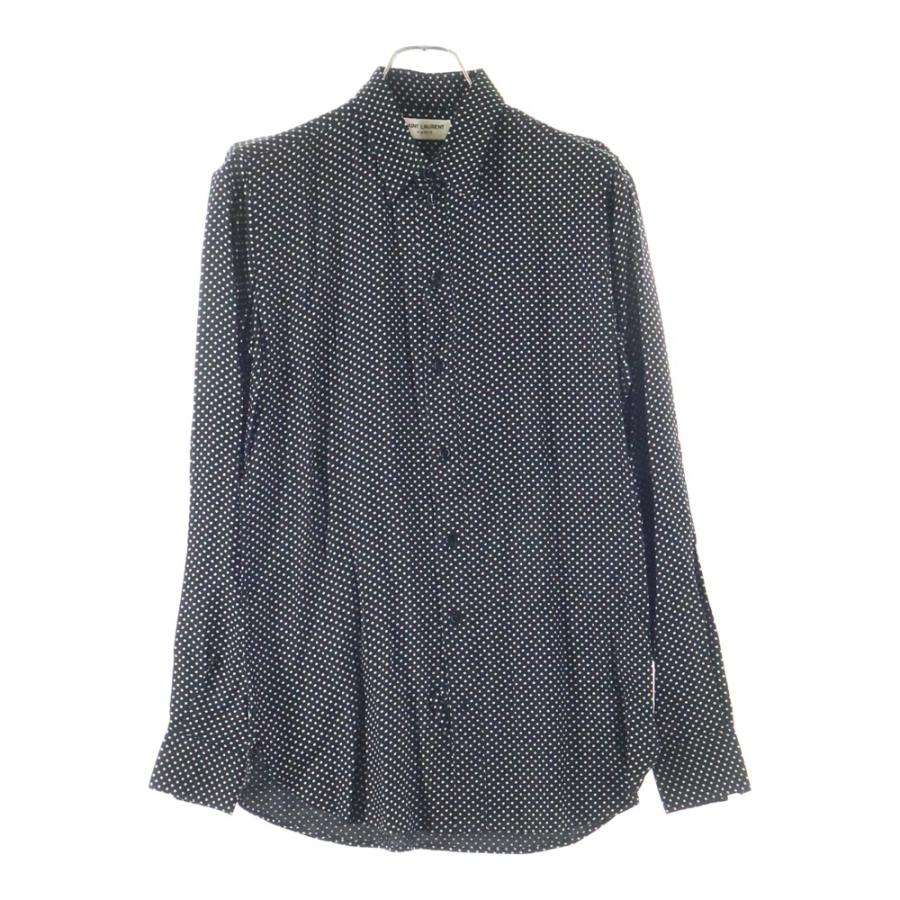 saint laurent paris 16ss シャツ SAINT LAURENT PARIS サンローランパリ 16AW スター総柄プリント