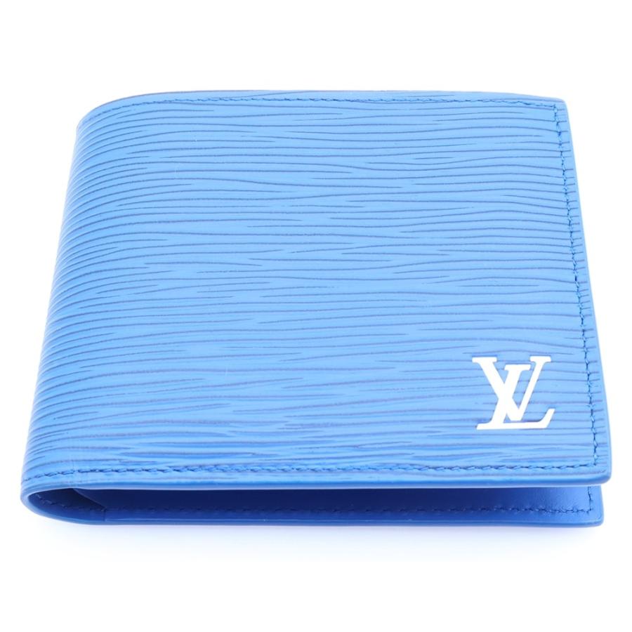 ルイ・ヴィトン エピポルトフォイユマルコ財布 LOUIS VUITTON（ルイ・ヴィトン） エピ ポルトフォイユマルコ ブルー