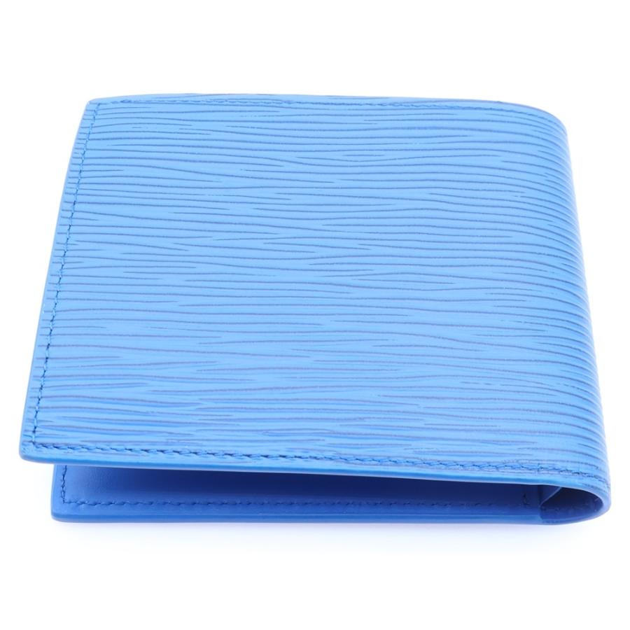 2959 ルイヴィトン エピ ブルー 三つ折り財布 エリーズ LOUIS VUITTON（ルイ・ヴィトン） エピ ポルトフォイユマルコ ブルー