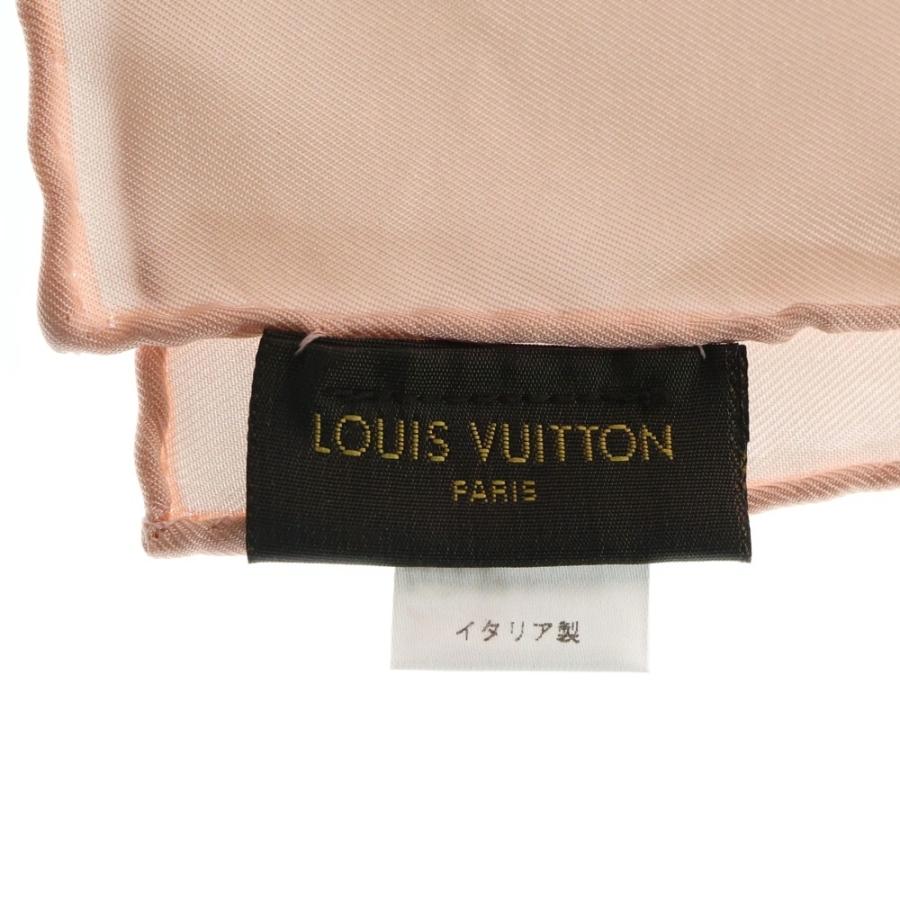 LOUIS VUITTON（ルイ・ヴィトン） カレ・トランク スカーフ ピンク