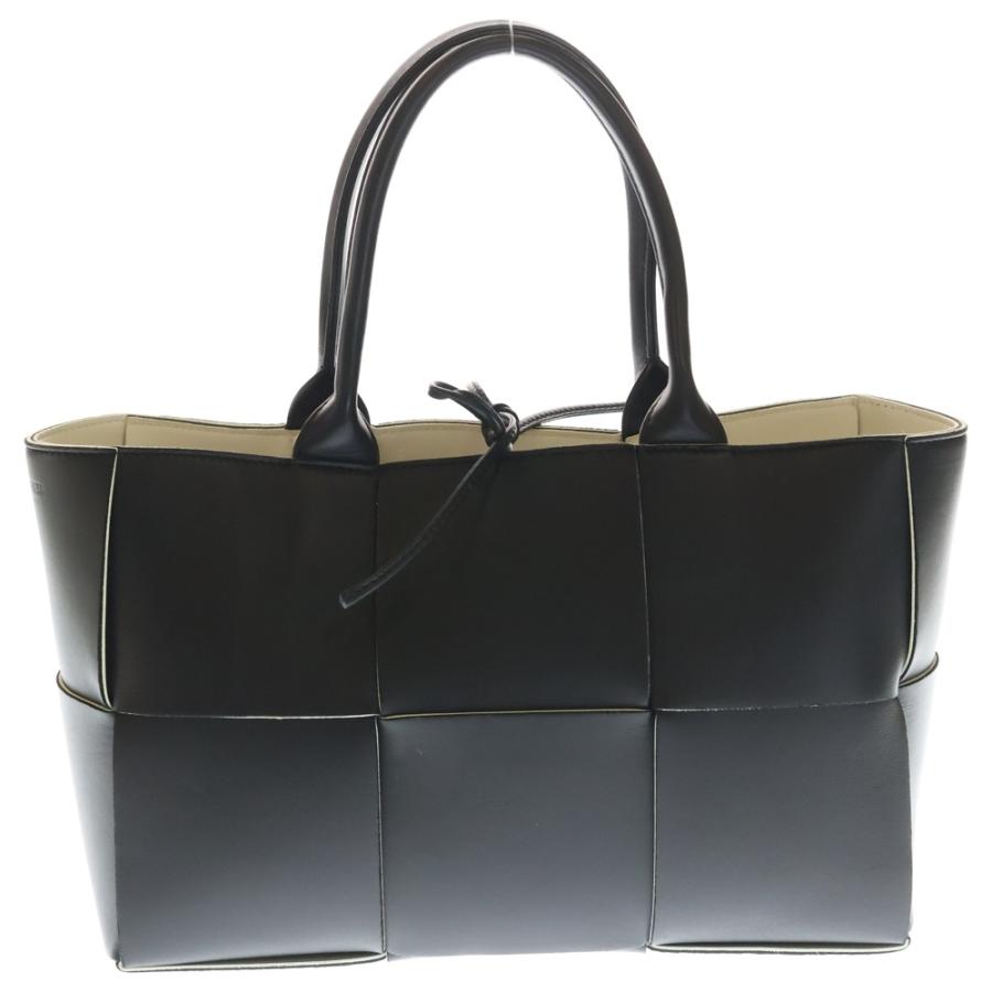 ボッテガ スモール アルコ ブラック レザー BOTTEGA トートバッグ BOTTEGA VENETA（ボッテガ・ヴェネタ） スモール アルコトートバッグ