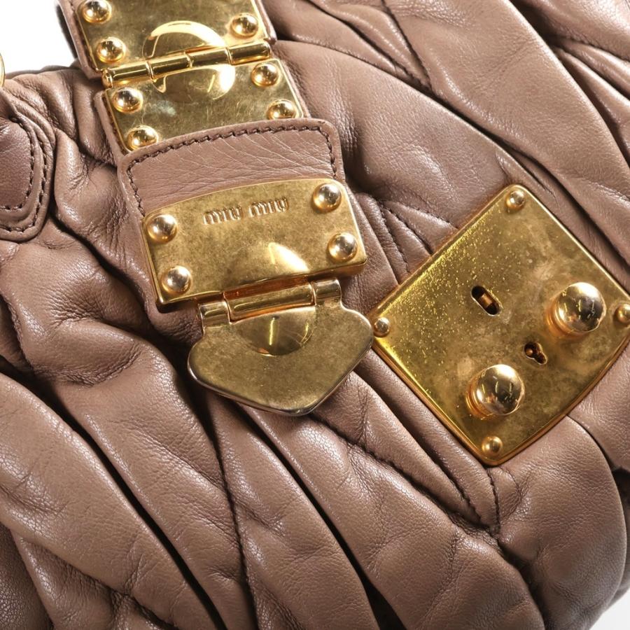 miumiu ミュウミュウ マテラッセ 2WAYハンドバッグ ショルダーバッグ