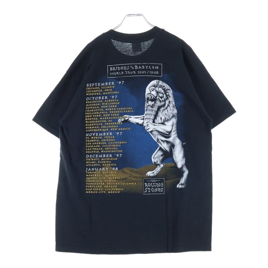 激レア当時物 ROLLING STONES Tシャツ ヴィンテージ サイズXL ヴィンテージ 90S THE ROLLING STONES BRIDGES TO BABYLON TOUR TEE