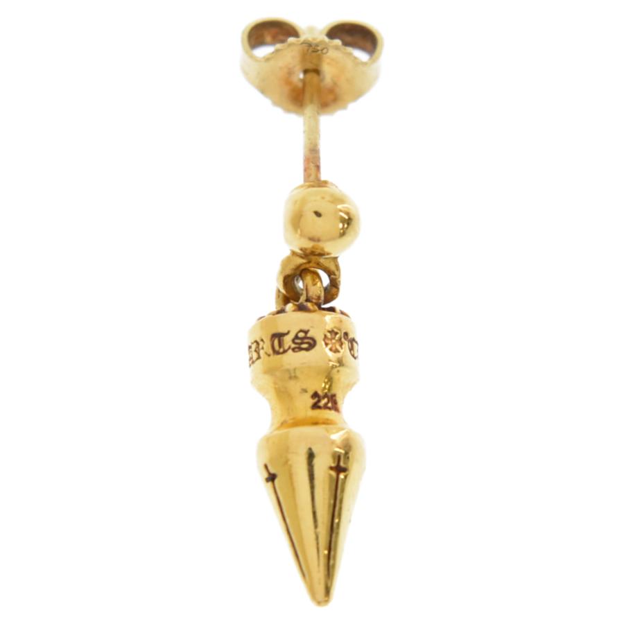 CHROME HEARTS クロムハーツ 22K SPIKE TNY DRP/22K タイニー CHROME HEARTS クロムハーツ 22K SPIKE TNY DRP/22K タイニー