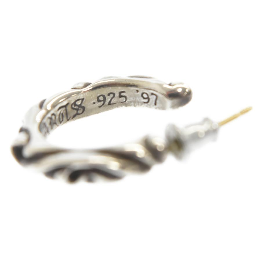 CHROME HEARTS クロムハーツ HOOP SCROOL 1/スクロールフープ シルバー  