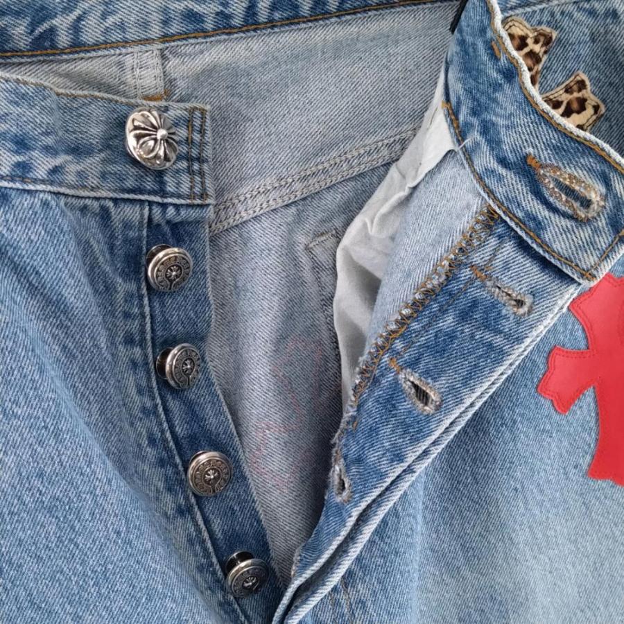 CHROME HEARTS クロムハーツ×リーバイス LEVI'S U VNTG JEAN RED CHROME HEARTS クロムハーツ×リーバイス LEVI'S U VNTG JEAN RED