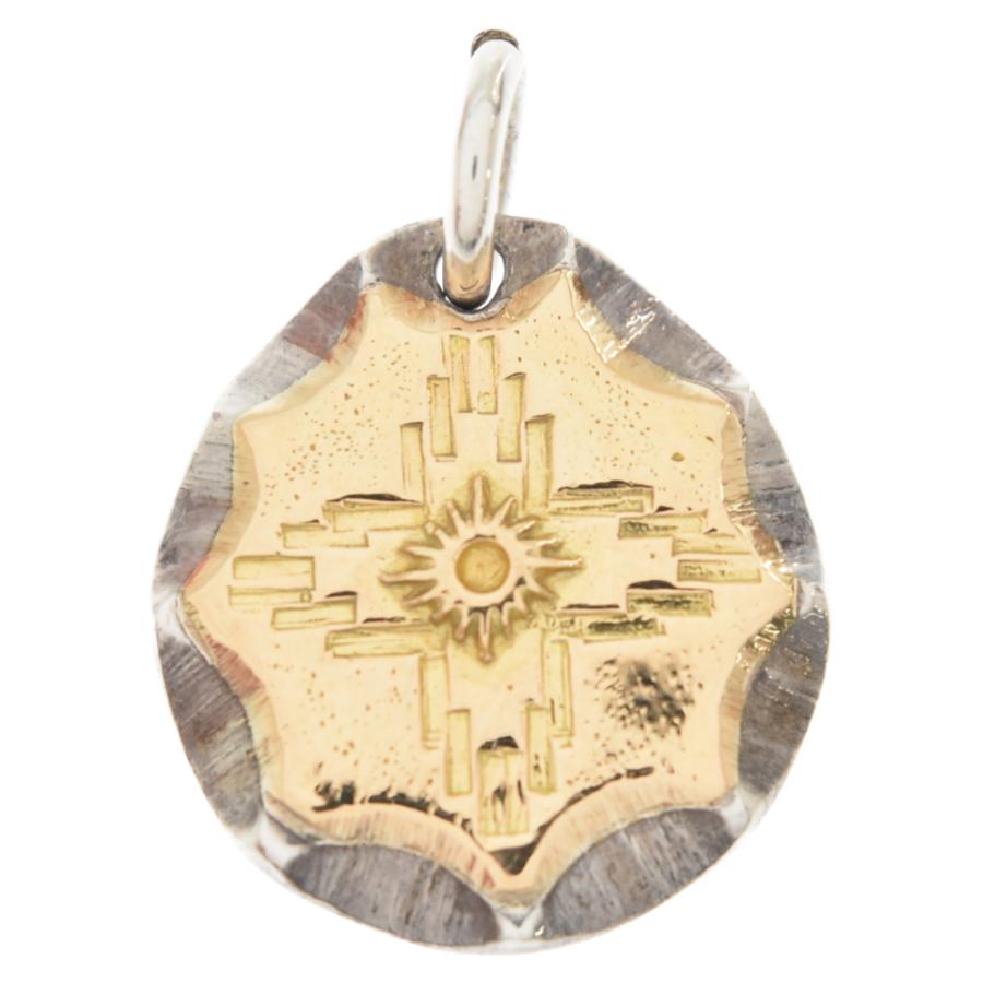 アリゾナフリーダム K18付き太陽神メタルネックレストップ T-63