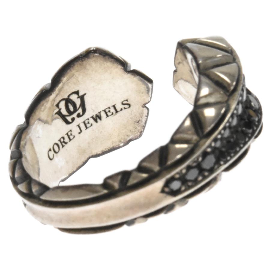 CORE JEWELS コアジュエルス ウロボロス リング ブラックダイヤ
