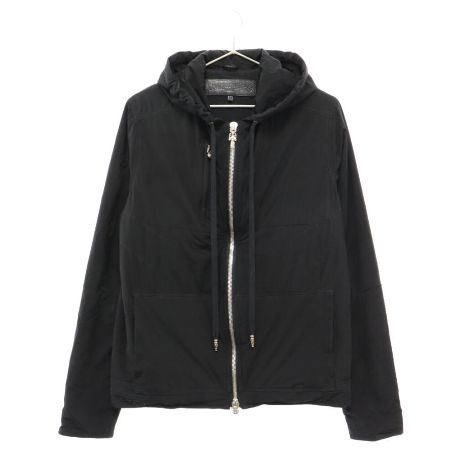CHROME HEARTS クロムハーツ Nylon Jacket 中綿ダガージップ フード 