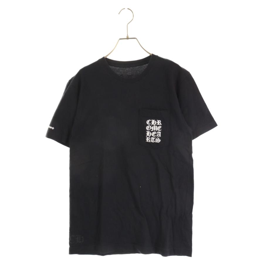 CHROME HEARTS クロムハーツ BLOCKES CH 胸ポケットロゴプリント半袖T 