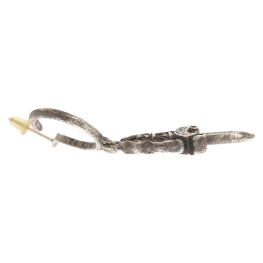 CHROME HEARTSクロムハーツ ダガー フープ ピアス メンズ シルバー Chrome Hearts ダガーフープピアス クロムハーツ90年代 シルバー