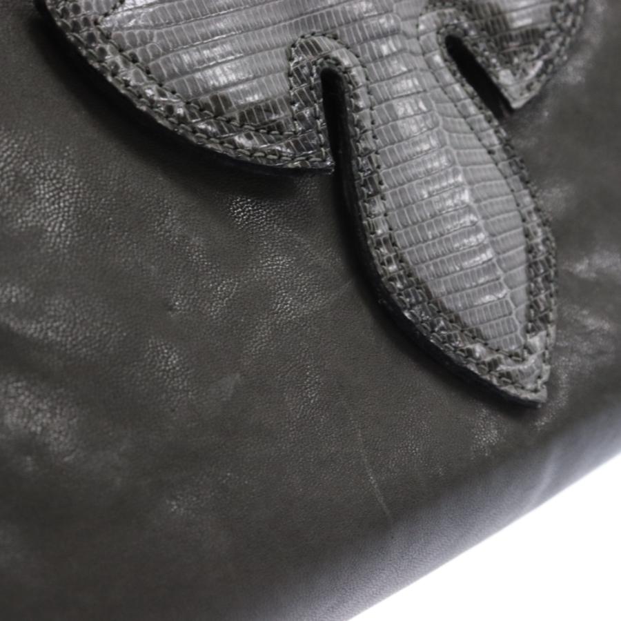 CHROME HEARTS（クロムハーツ） フレアニー切り替え クラッチバッグ