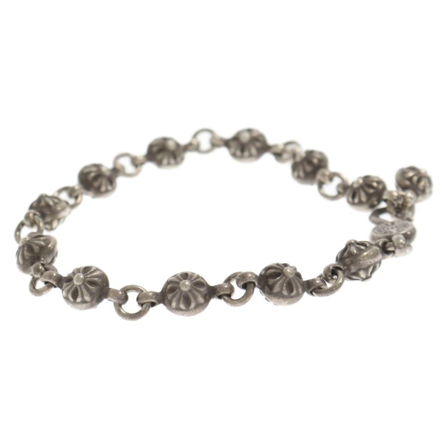 最終[美インボイス]ChromeHeartsクロムハーツNo1クロスボールブレス CHROME HEARTS（クロムハーツ） NO1 BALL #1クロスボールブレスレット