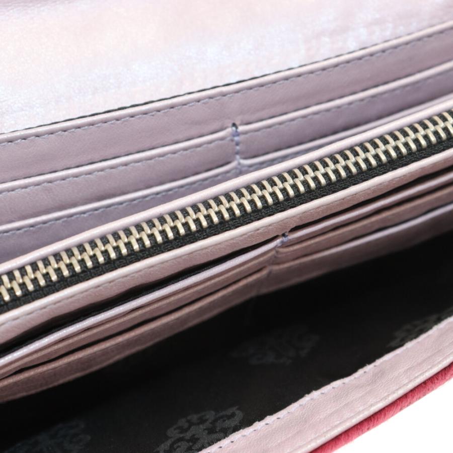 【極美品】クロムハーツ JUDY ハラコレザー RINKAN鑑定済 長財布 極美品】クロムハーツ JUDY ハラコレザー RINKAN鑑定済 長財布 レディース