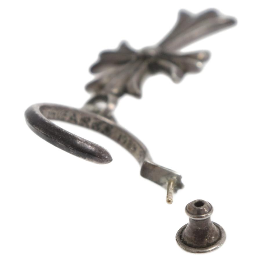 クロムハーツ　タイニーch　クロス　ピアス　シルバー928 Chrome Hearts クロムハーツ TINY CH CROSS タイニーCH クロス