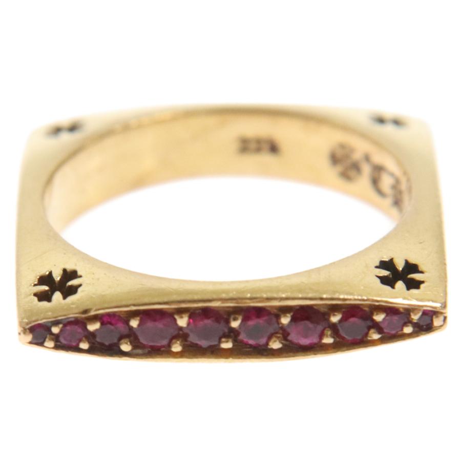 CHROME HEARTS（クロムハーツ） 22K CH KH SQUARE CIRCLE P R スクエア 