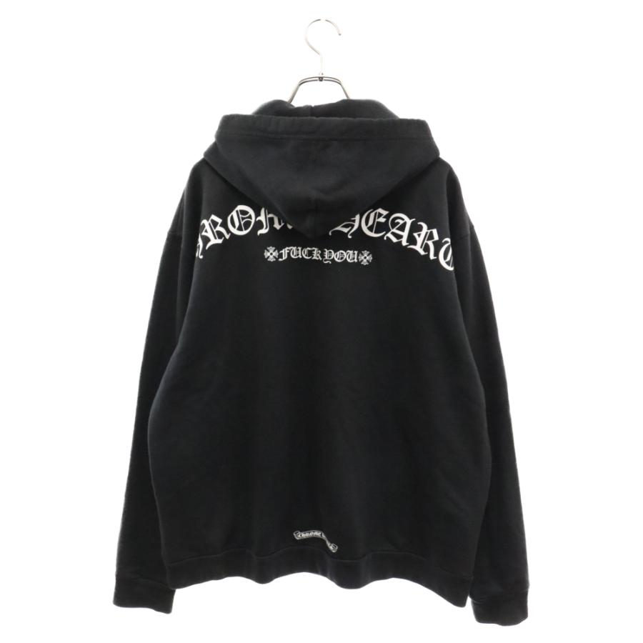 CHROME HEARTS クロムハーツ Arch Logo Fuck You Hoodie CHROME HEARTS クロムハーツ Arch Logo Fuck You Hoodie
