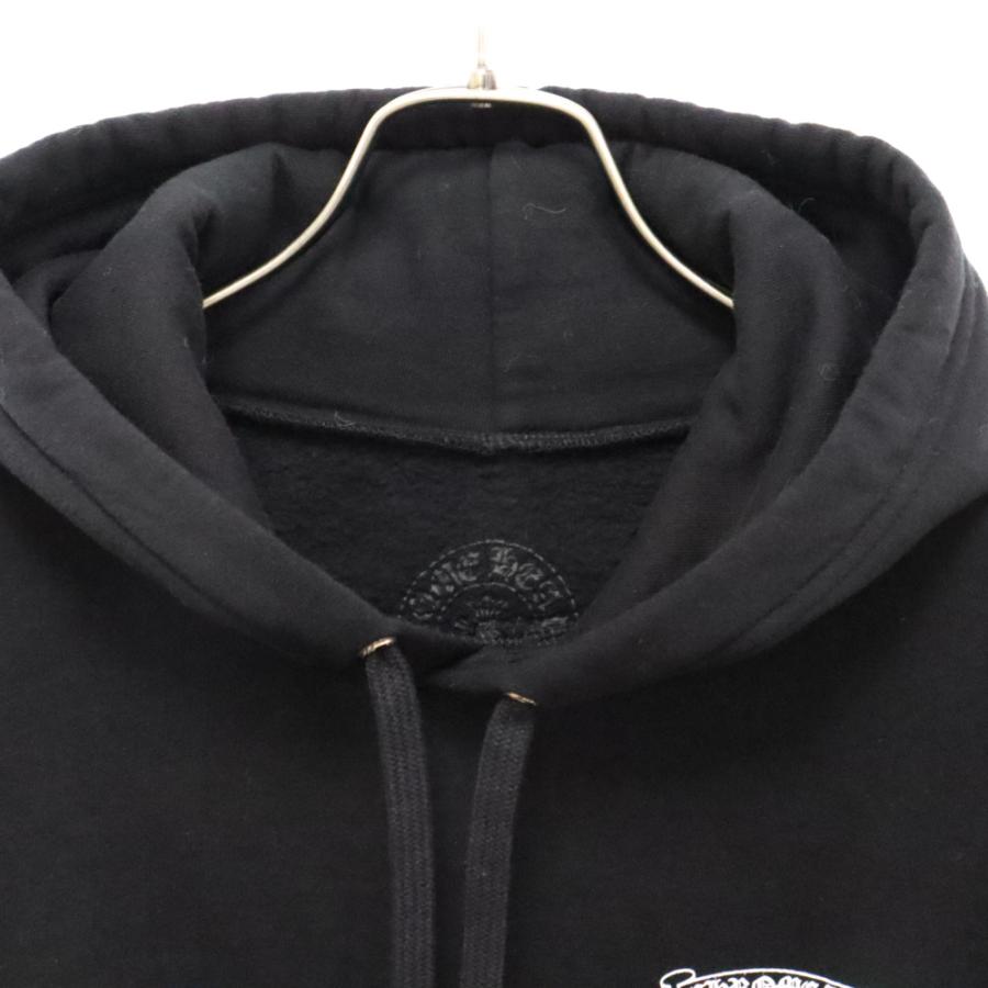 CHROME HEARTS ダガーアイチャートプルオーバーフーディ ブラック