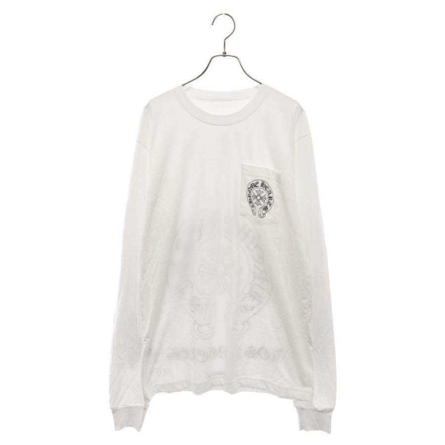 CHROME HEARTS クロムハーツ Los Angeles Horseshoe L/S Tee CHROME HEARTS クロムハーツ Los Angeles Horseshoe L/S Tee