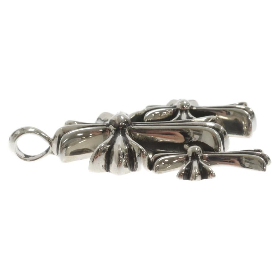 CHROME HEARTS クロムハーツ 3 CH CRS SML トリプルCHクロス CHROME HEARTS クロムハーツ 3 CH CRS SML トリプルCHクロス