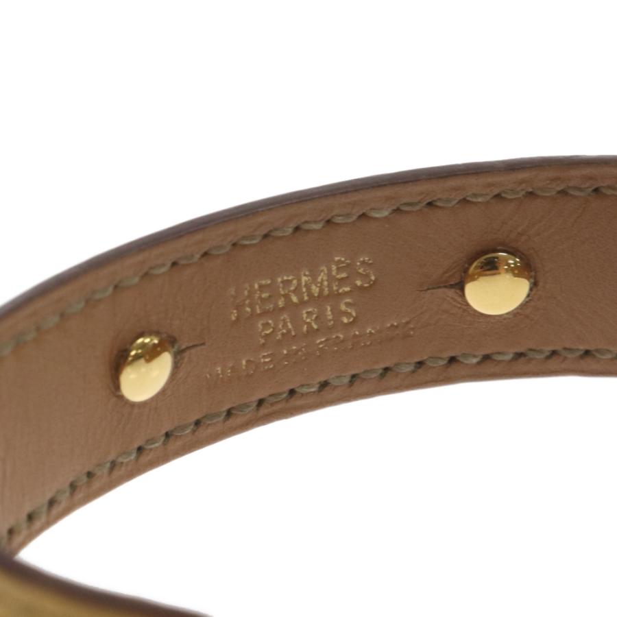 HERMES（エルメス） アガタ バングル ゴールド/ブラウン : BRING Yahoo