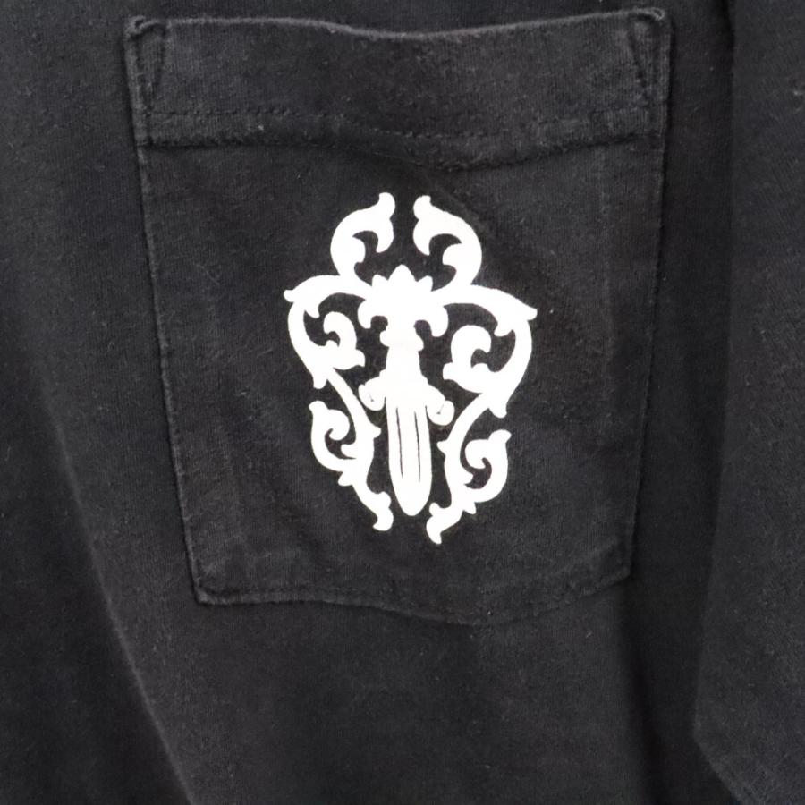 CHROME HEARTS（クロムハーツ） Dagger Logo Print Long Sleeve Tee