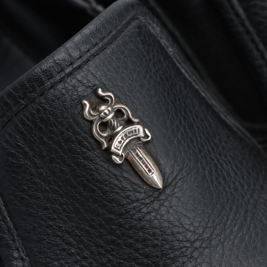 CHROME HEARTS クロムハーツ SLIP ON BLK CALF スリッポン CHプラス 