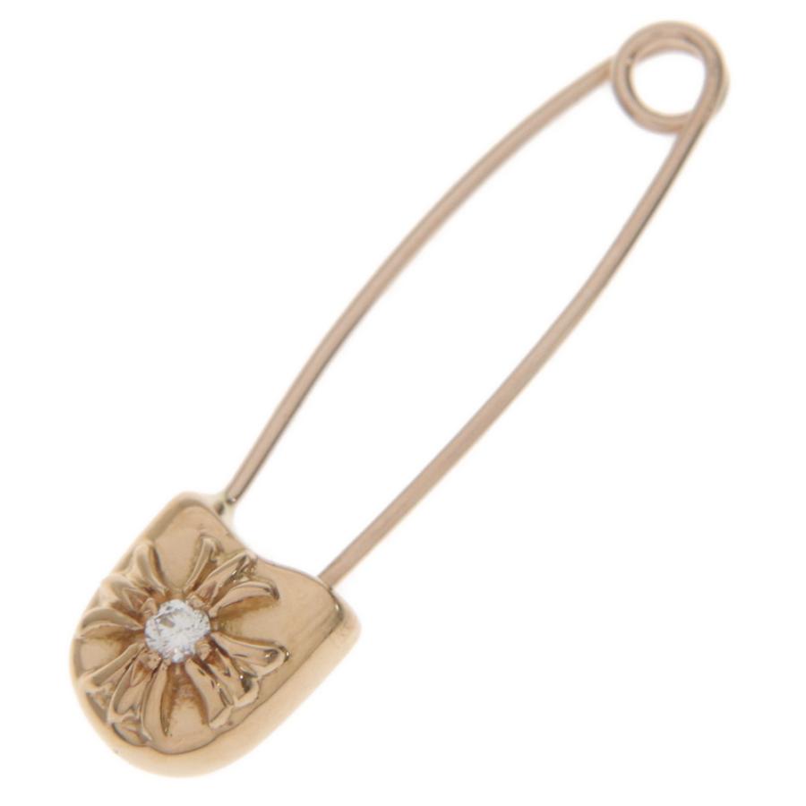 クロムハーツ22kセーフティピンスモール1ダイヤ CHROME HEARTS（クロムハーツ） 22K SAFETY PIN S 1DIA 22Kスモール