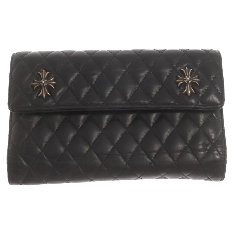 CHROME HEARTS クロムハーツ WAVE4 QLT 3SNP ウェーブキルティング 