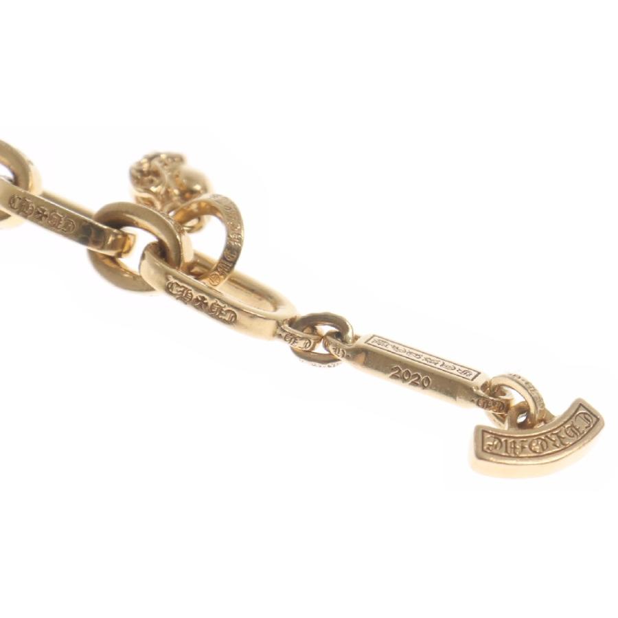 CHROME HEARTS クロムハーツ 22K PAPER E CHAIN ペーパーE CHROME HEARTS クロムハーツ 22K PAPER E CHAIN ペーパーE