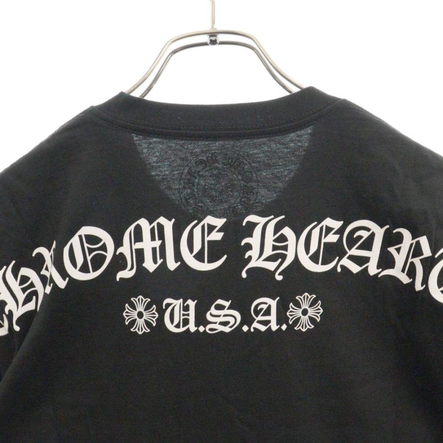 CHROME HEARTS クロムハーツ Back Arch Logo USA Print Tee CHROME HEARTS クロムハーツ Back Arch Logo USA Print Tee