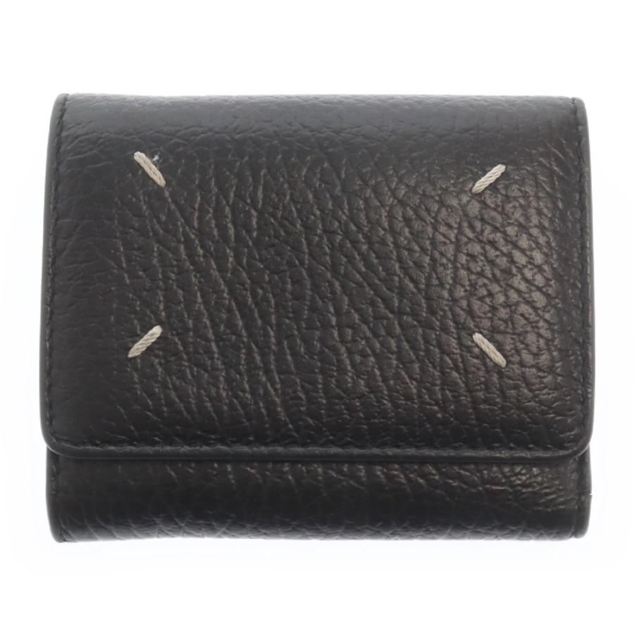 Maison Margiela メゾンマルジェラ 4ステッチ 二つ折り財布 レザー  