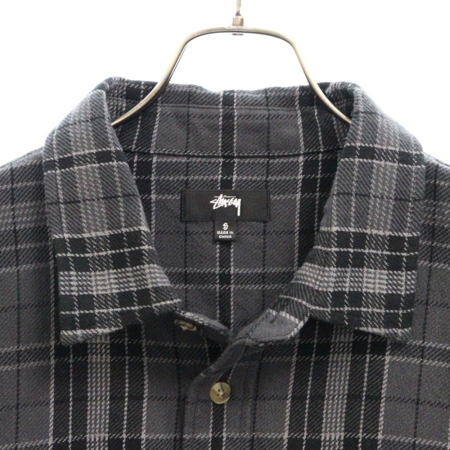 STUSSY ステューシー STONES PLAID SHIRT ストーンズプレイド チェック  