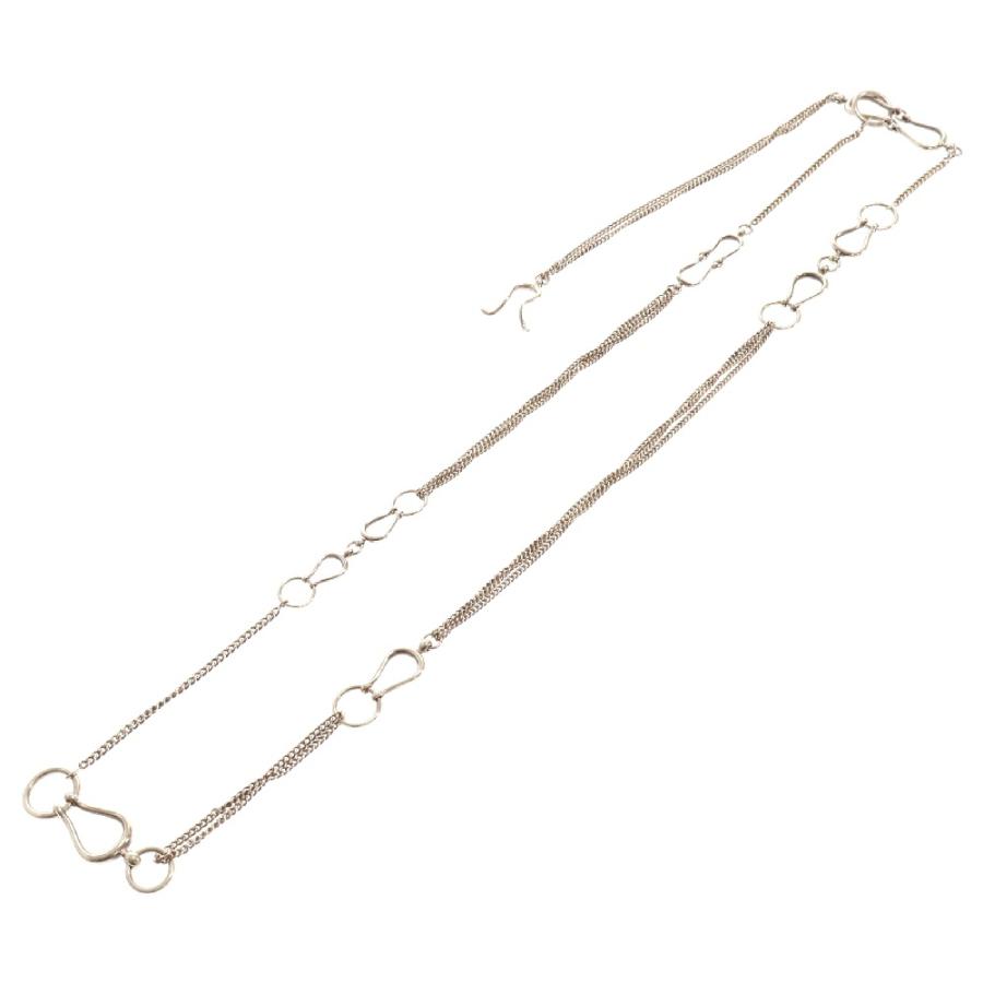 HERMES エルメス VINTAGE ホースビット ロングネックレス HERMES エルメス VINTAGE ホースビット ロングネックレス