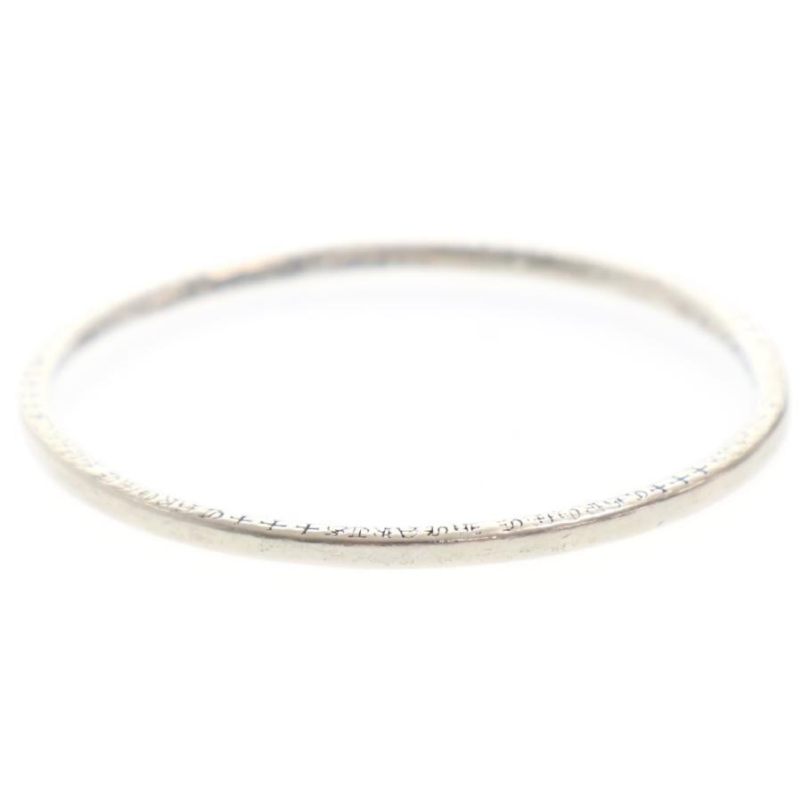 CHROME HEARTS クロムハーツ BANGLE NTFL/NTFL シルバーバングル CHROME HEARTS クロムハーツ BANGLE NTFL/NTFL シルバーバングル