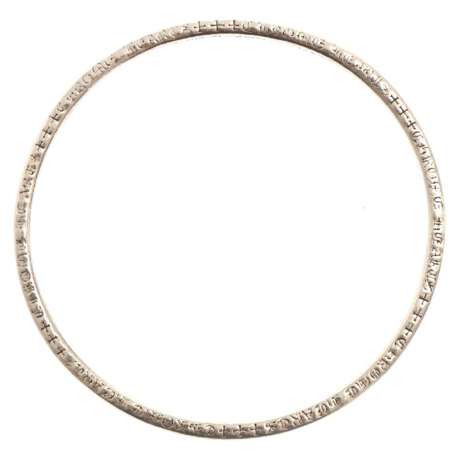 CHROME HEARTS クロムハーツ BANGLE NTFL/NTFL シルバーバングル CHROME HEARTS クロムハーツ BANGLE NTFL/NTFL シルバーバングル
