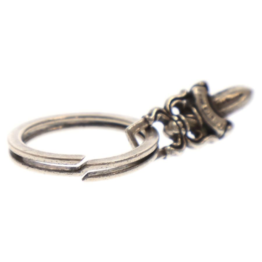 クロムハーツ  RNG&No5 DGGR/キーリング#5ダガー シルバーキーリング メンズ CHROME HEARTS（クロムハーツ） RNG&No5 DGGR キーリング#5ダガー